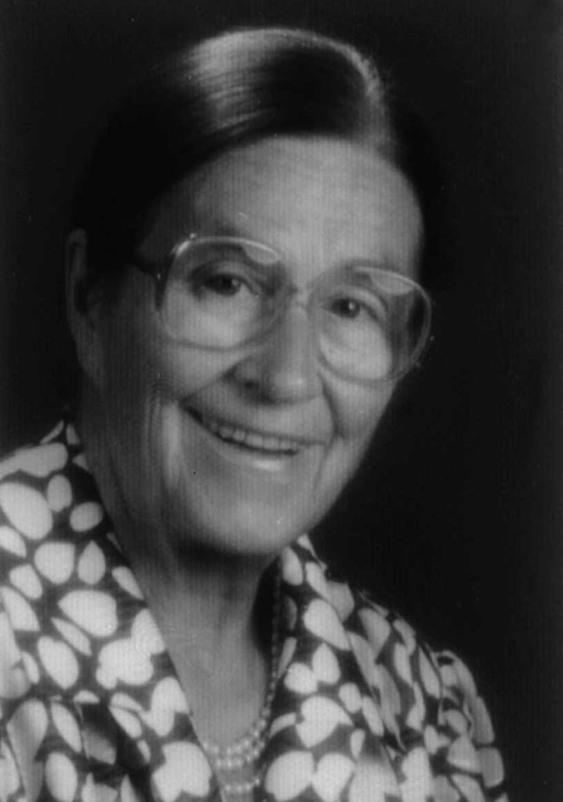 Dr.Helga Thieme Vorsitz 1980 – 1984